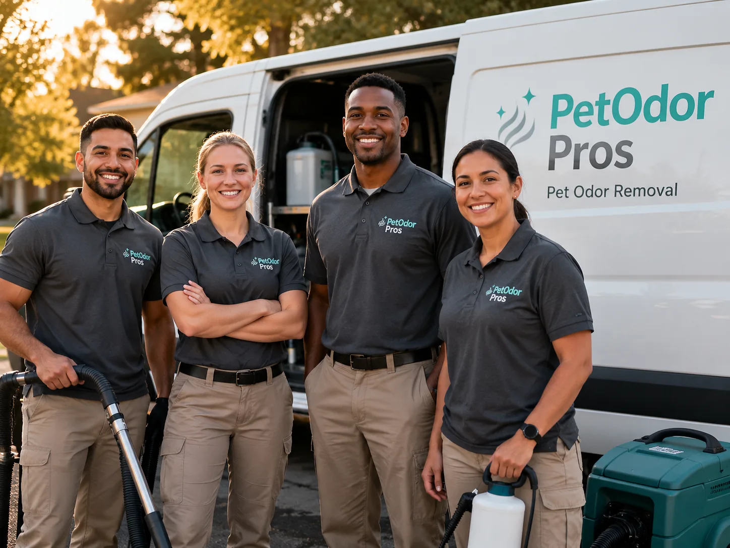 Pet Odor Removal team serving Bells, TX